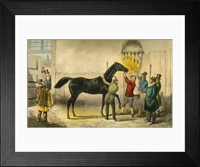 Framed Print : The Baron vills his Wet, 1838. Artist: Henry Thomas Alken Framed Print : The Baron vills his Wet, 1838. Artist: Henry Thomas Alken