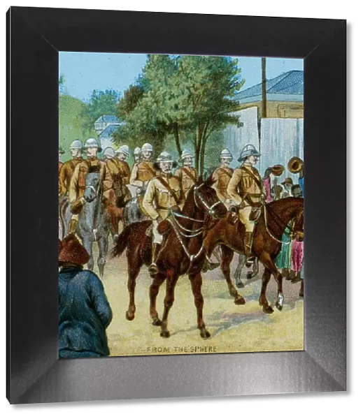 Lord Roberts State Entry into Bloemfontein, 1900