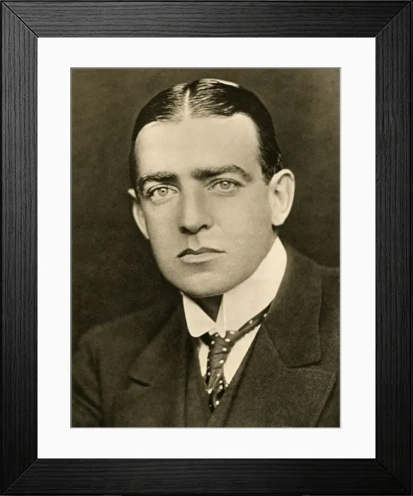 Framed Print : Portrait of E. H. Shackleton, c1905, (1909). Artist: George Charles Beresford Framed Print : Portrait of E. H. Shackleton, c1905, (1909). Artist: George Charles Beresford