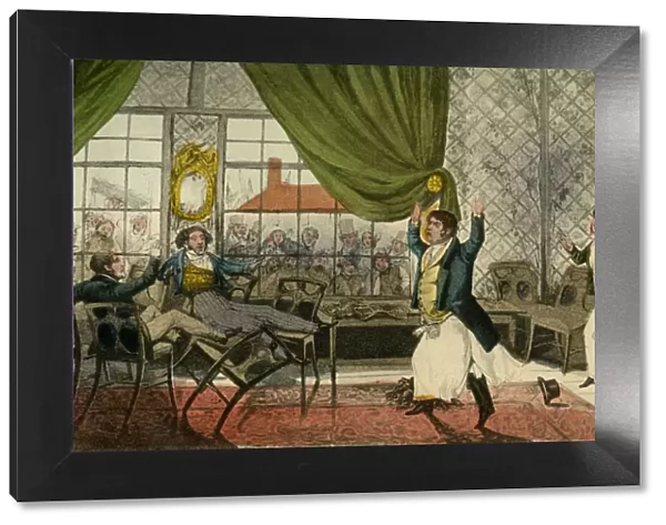 Oh Gentlemen! Gentlemen! heres a lamentable Occurrence, 1838. Artist: Henry Thomas Alken
