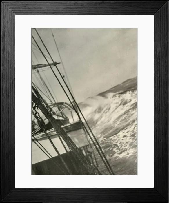 Framed Print : Mountainous Seas, c1908, (1909)