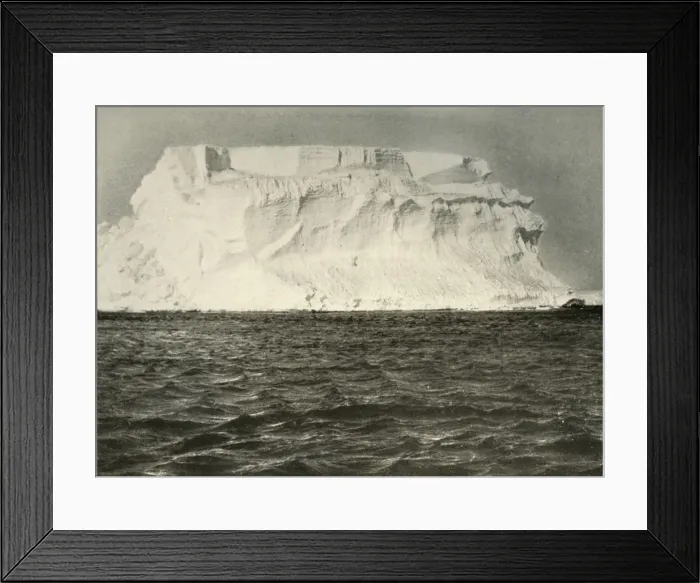 Framed Print : A Tabular Berg of Typical Antarctic Form, c1908, (1909) Framed Print : A Tabular Berg of Typical Antarctic Form, c1908, (1909)