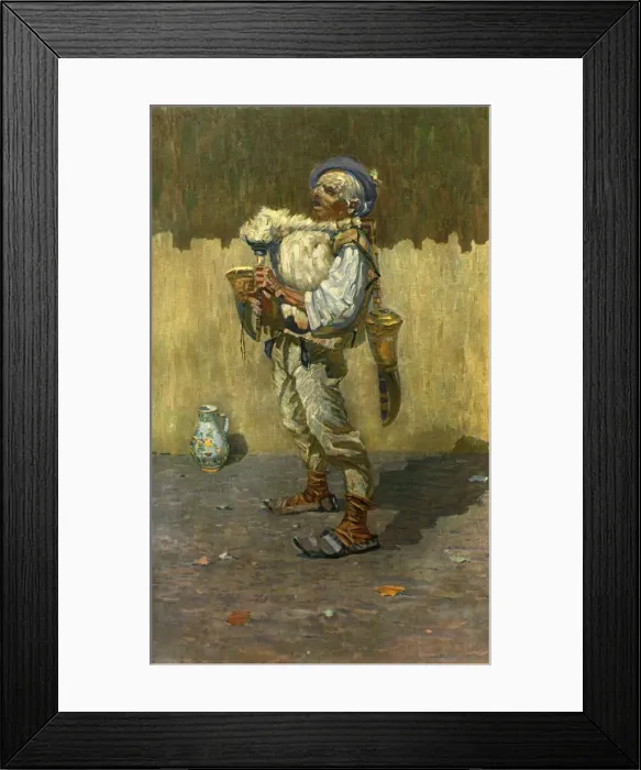 Framed Print : A bagpiper;Joza Uprka (1861-1940), 1948. Artist: Joza Uprka Framed Print : A bagpiper;Joza Uprka (1861-1940), 1948. Artist: Joza Uprka
