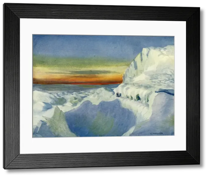 Framed Print : The Returning Sun, c1908, (1909). Artist: George Marston Framed Print : The Returning Sun, c1908, (1909). Artist: George Marston