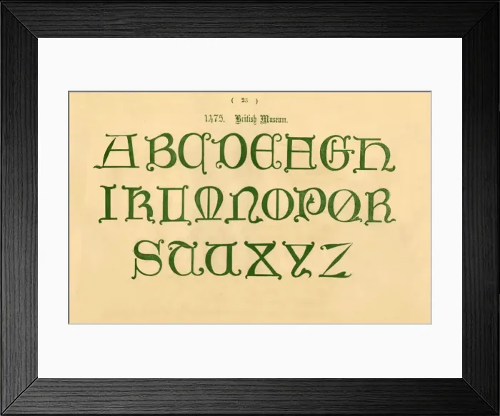 Framed Print : 1475. British Museum, 1862 Framed Print : 1475. British Museum, 1862