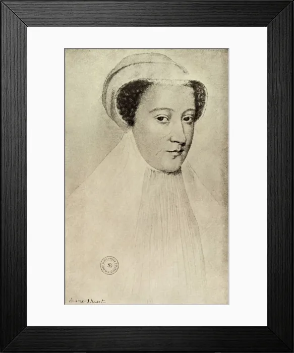 Framed Print : Mary Queen of Scots, (1909). Artist: Francois Clouet Framed Print : Mary Queen of Scots, (1909). Artist: Francois Clouet