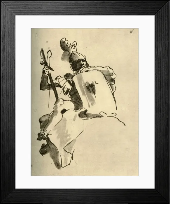 Framed Print : Mars, 1757, (1928). Artist: Giovanni Battista Tiepolo Framed Print : Mars, 1757, (1928). Artist: Giovanni Battista Tiepolo