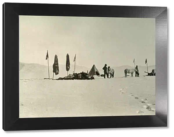 The Camp After Passing the Previous Farthest South Latitude, November 1908, (1909)