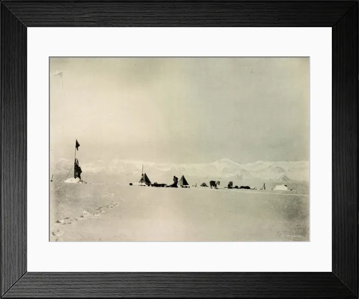 Framed Print : Grisi Depot, Latitude 82°45 South, c1908, (1909)