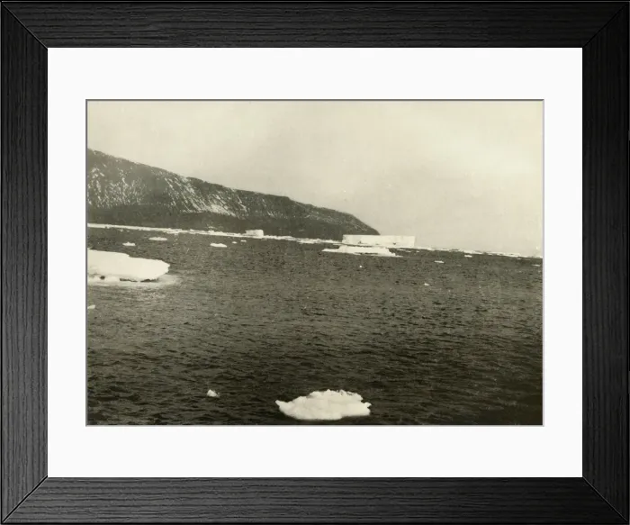 Framed Print : Floating Ice off Cape Adare, c1908, (1909) Framed Print : Floating Ice off Cape Adare, c1908, (1909)