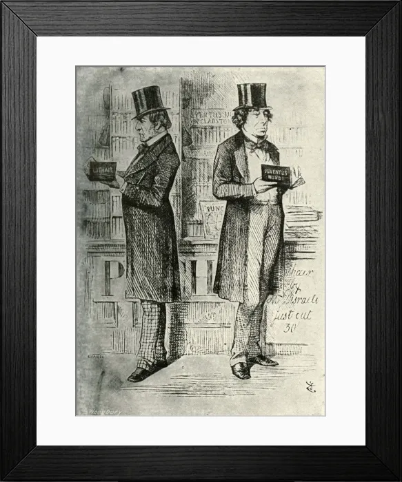 Framed Print : Critics, c1870, (c1897). Artist: E&S Woodbury Framed Print : Critics, c1870, (c1897). Artist: E&S Woodbury