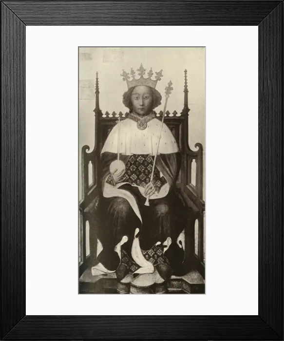 Framed Print : Richard II, c1390, (1909) Framed Print : Richard II, c1390, (1909)