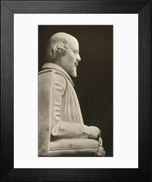Framed Print : William Shakespeare, (1909) Framed Print : William Shakespeare, (1909)
