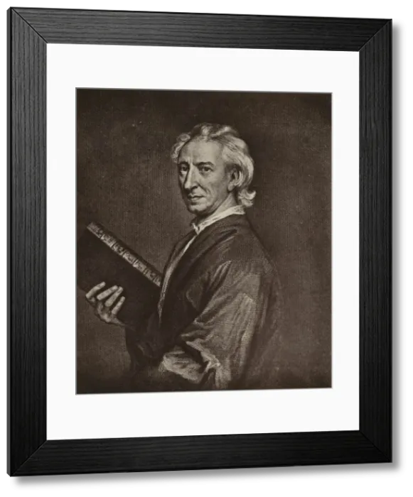 Framed Print : John Evelyn, c1687, (c1818), (1911). Artist: Thomas Bragg Framed Print : John Evelyn, c1687, (c1818), (1911). Artist: Thomas Bragg