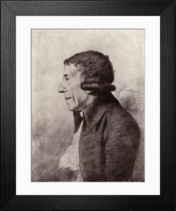 Framed Print : Horace Walpole, Fourth Earl of Orford, (1919) Framed Print : Horace Walpole, Fourth Earl of Orford, (1919)