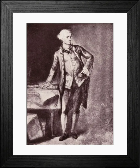 Framed Print : John Wilkes, c1769, (1919) Framed Print : John Wilkes, c1769, (1919)