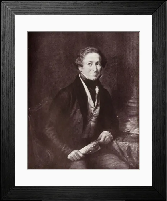 Framed Print : Sir Robert Peel, Bart. 1838, (1919) Framed Print : Sir Robert Peel, Bart. 1838, (1919)