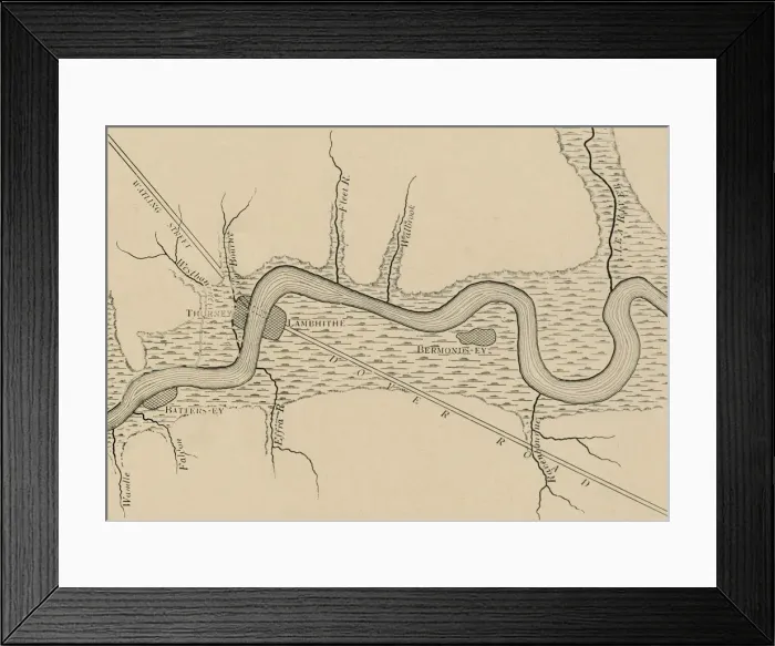 Framed Print : The Marshes of Early London, 1908 Framed Print : The Marshes of Early London, 1908