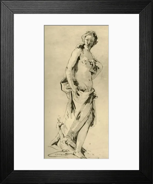 Framed Print : Juno, mid 18th century, (1928). Artist: Giovanni Battista Tiepolo Framed Print : Juno, mid 18th century, (1928). Artist: Giovanni Battista Tiepolo