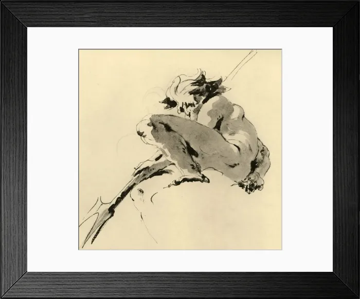 Framed Print : Neptune, c1740, (1928). Artist: Giovanni Battista Tiepolo Framed Print : Neptune, c1740, (1928). Artist: Giovanni Battista Tiepolo