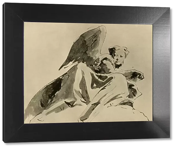 Angel, c1753-1762, (1928). Artist: Giovanni Battista Tiepolo