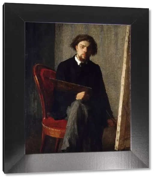 Self-Portrait, 1858. Creator: Fantin-Latour, Henri (1836-1904)