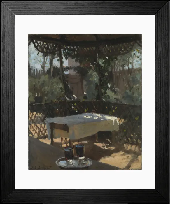 Framed Print : Wineglasses, c. 1875. Creator: Sargent, John Singer (1856-1925)