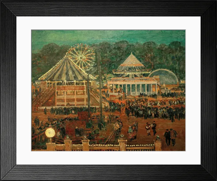 Framed Print : Gorky Central Park of Culture and Leisure, 1933. Creator: Vogeler, Heinrich (1872-1942) Framed Print : Gorky Central Park of Culture and Leisure, 1933. Creator: Vogeler, Heinrich (1872-1942)