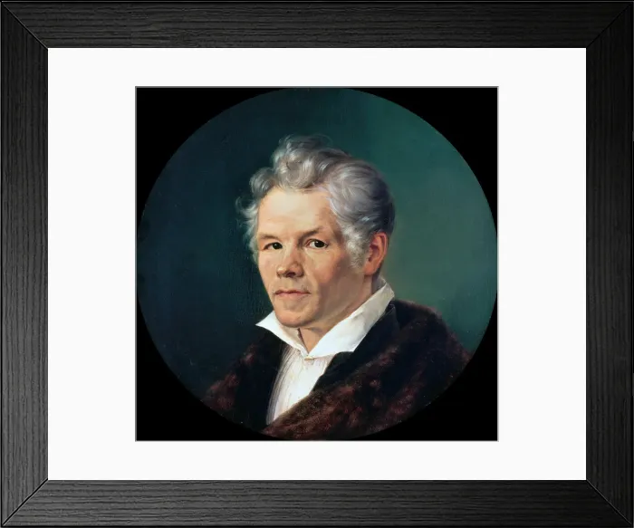 Framed Print : Portrait of Karl Friedrich Schinkel (1781-1841). Creator: Schmid, Carl Friedrich Ludwig (1799-1885) Framed Print : Portrait of Karl Friedrich Schinkel (1781-1841). Creator: Schmid, Carl Friedrich Ludwig (1799-1885)