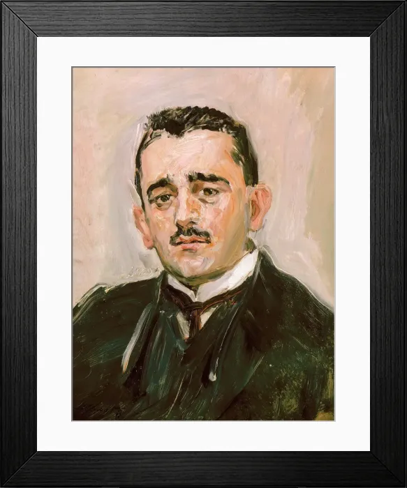 Framed Print : Portrait of Bruno Cassirer (1872-1941), 1911. Creator: Slevogt, Max (1868-1932) Framed Print : Portrait of Bruno Cassirer (1872-1941), 1911. Creator: Slevogt, Max (1868-1932)