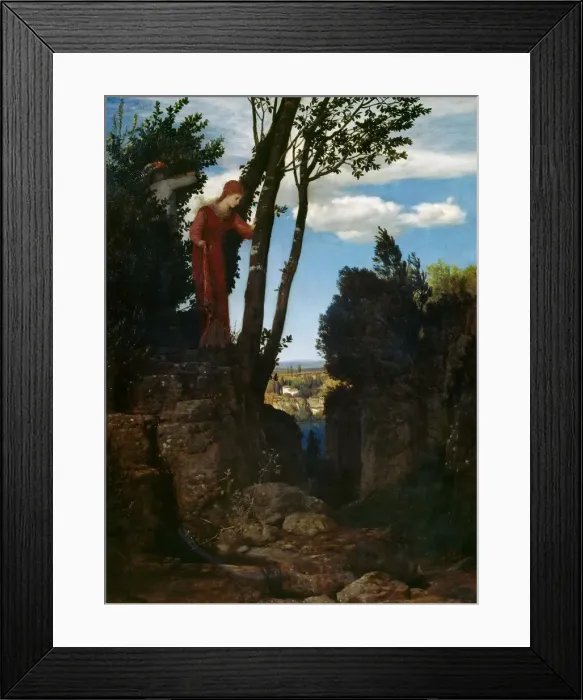 Framed Print : Honeymoon, 1878. Creator: Bocklin, Arnold (1827-1901) Framed Print : Honeymoon, 1878. Creator: Bocklin, Arnold (1827-1901)