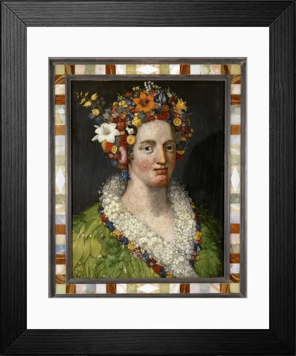 Framed Print : Flora, 1589. Creator: Arcimboldo, Giuseppe (1527-1593) Framed Print : Flora, 1589. Creator: Arcimboldo, Giuseppe (1527-1593)