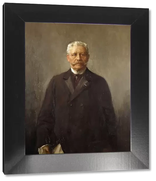 Portrait of Paul von Hindenburg (1847-1934), 1926. Creator: Vogel, Hugo (1855-1934)
