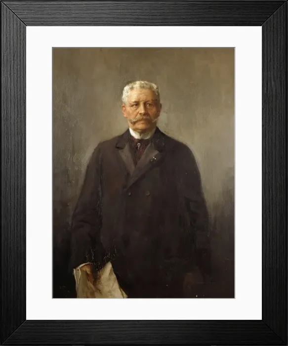 Framed Print : Portrait of Paul von Hindenburg (1847-1934), 1926. Creator: Vogel, Hugo (1855-1934) Framed Print : Portrait of Paul von Hindenburg (1847-1934), 1926. Creator: Vogel, Hugo (1855-1934)