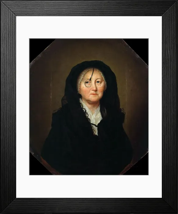 Framed Print : Self-Portrait, 1780. Creator: Therbusch-Lisiewska, Anna Dorothea (1721-1782) Framed Print : Self-Portrait, 1780. Creator: Therbusch-Lisiewska, Anna Dorothea (1721-1782)