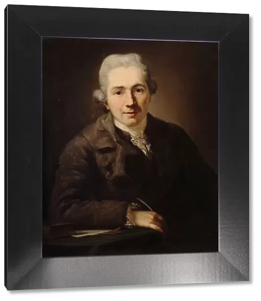 The philosopher and writer Johann Jakob Engel (1741-1802), 1773. Creator: Graff, Anton (1736-1813)