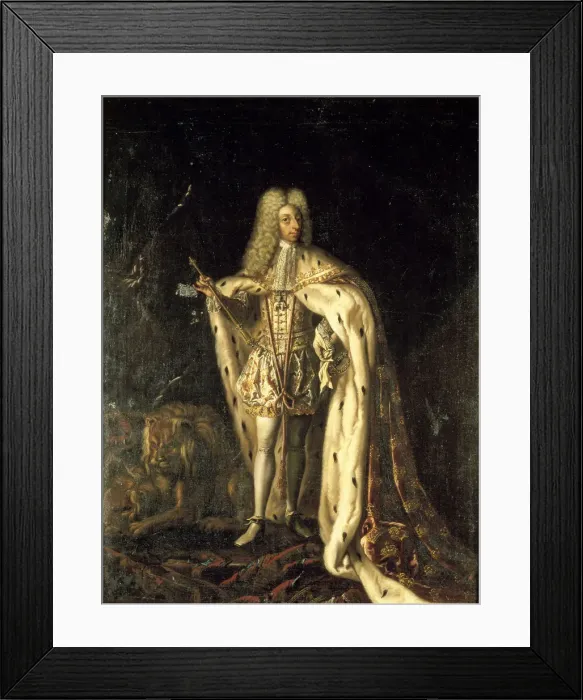 Framed Print : King Frederick IV of Denmark and Norway (1671-1730), um 1700. Creator: Le Coffre Framed Print : King Frederick IV of Denmark and Norway (1671-1730), um 1700. Creator: Le Coffre