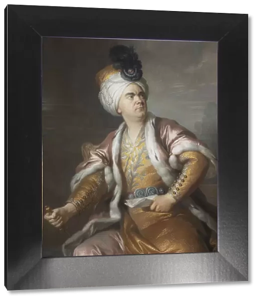 The actor Lekain (1729-1778) as Orosmane in the tragedy Zaire of Voltaire, 1767