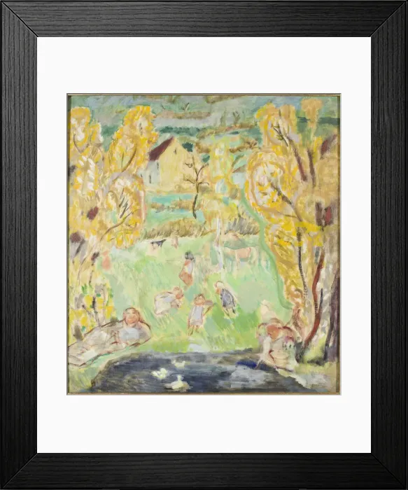 Framed Print : Spring (Study), 1912. Creator: Bonnard, Pierre (1867-1947) Framed Print : Spring (Study), 1912. Creator: Bonnard, Pierre (1867-1947)
