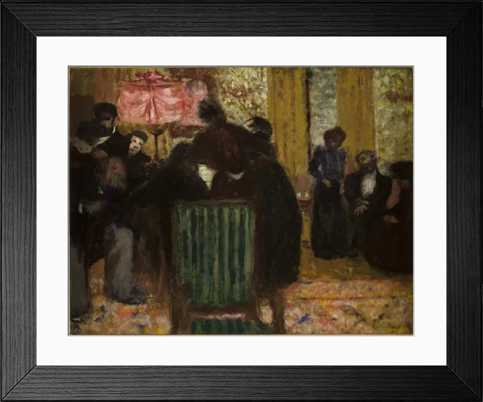 Framed Print : The Musical Soiree, ca 1896-1899. Creator: Vuillard, Edouard (1868-1940) Framed Print : The Musical Soiree, ca 1896-1899. Creator: Vuillard, Edouard (1868-1940)