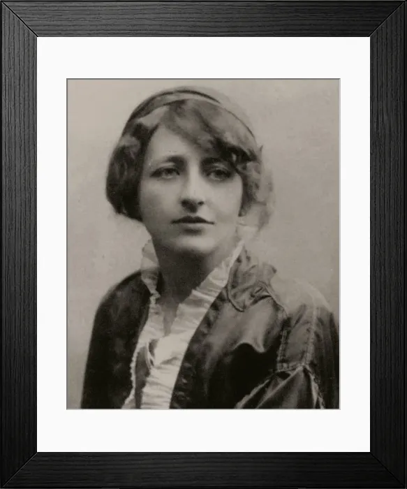 Framed Print : Portrait of Countess Fanny Franziska zu Reventlow (1871-1918), c. 1900. Creator: Anonymous Framed Print : Portrait of Countess Fanny Franziska zu Reventlow (1871-1918), c. 1900. Creator: Anonymous