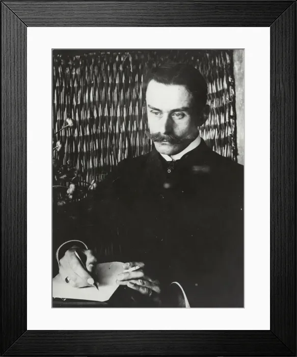 Framed Print : Portrait of Thomas Mann (1875-1955), c. 1900. Creator: Anonymous Framed Print : Portrait of Thomas Mann (1875-1955), c. 1900. Creator: Anonymous