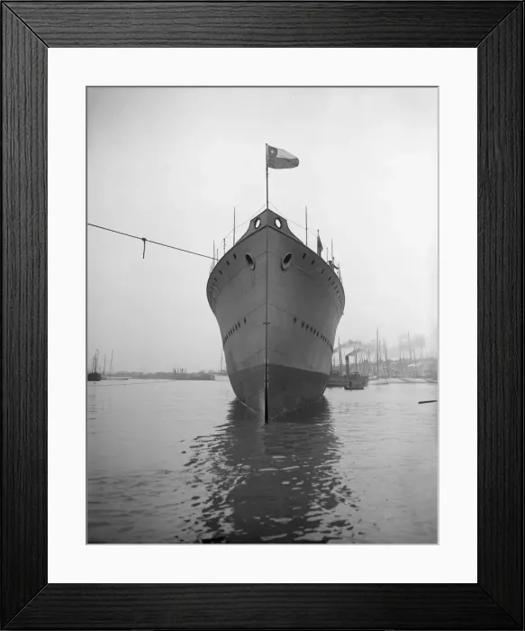 Framed Print : The Chilean destroy Almirante Condell after launch, 27th January 1913. Creator Framed Print : The Chilean destroy Almirante Condell after launch, 27th January 1913. Creator