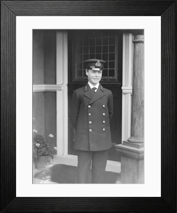 Framed Print : Prince Edward at the Royal Naval College, Osborne, Isle of Wight, c1909. Creator Framed Print : Prince Edward at the Royal Naval College, Osborne, Isle of Wight, c1909. Creator