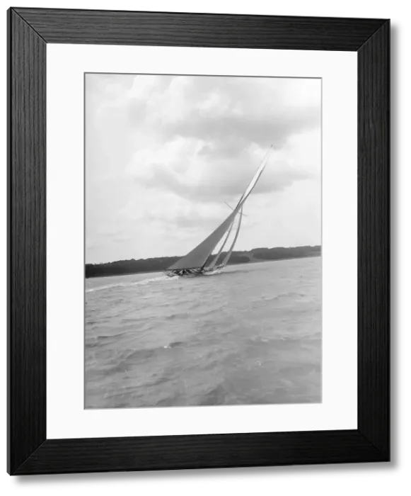 Framed Print : Istria sailing close-hauled, 1912. Creator: Kirk & Sons of Cowes Framed Print : Istria sailing close-hauled, 1912. Creator: Kirk & Sons of Cowes