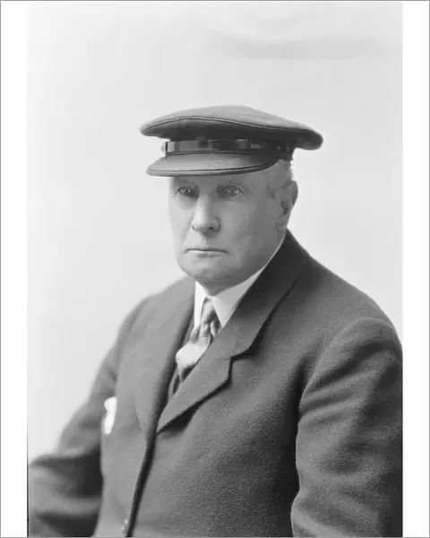 Portrait of an elderly man in a uniform, (Isle of Wight?), c1935. Creator: Kirk & Sons of Cowes