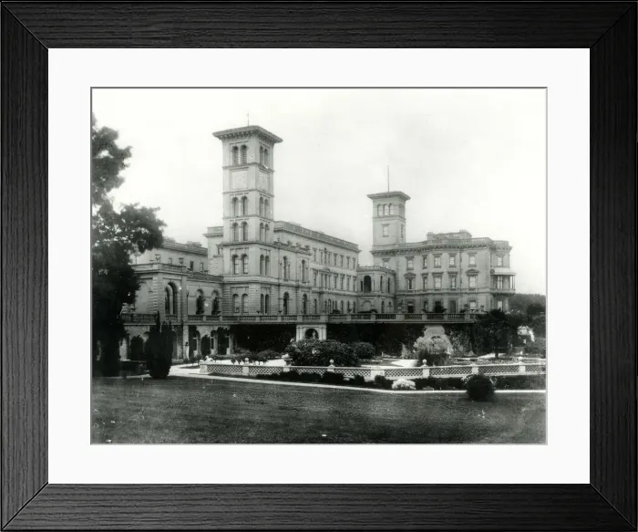 Framed Print : Osborne House, c1920s. Creator: Kirk & Sons of Cowes Framed Print : Osborne House, c1920s. Creator: Kirk & Sons of Cowes