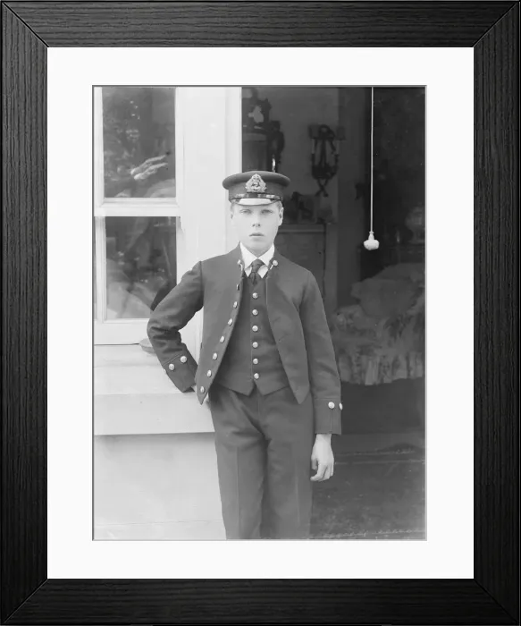 Framed Print : Prince Edward at the Royal Naval College, Osborne, Isle of Wight, c1909. Creator Framed Print : Prince Edward at the Royal Naval College, Osborne, Isle of Wight, c1909. Creator