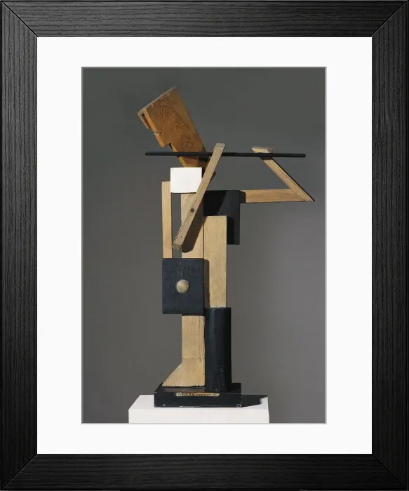 Framed Print : Musician, 1916. Creator: Klyun, Ivan Vassilyevich (1873-1942) Framed Print : Musician, 1916. Creator: Klyun, Ivan Vassilyevich (1873-1942)