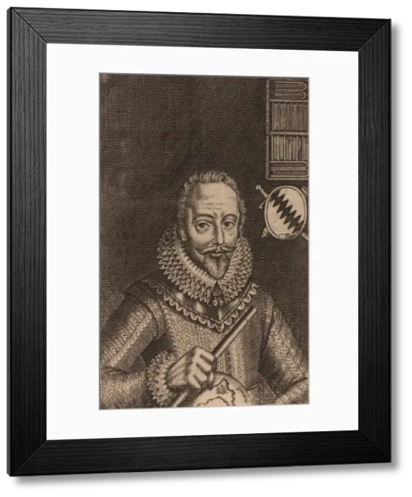 Framed Print : Portrait of Sir Walter Raleigh, 1690s. Creator: Hove, Frederick Hendrik van (ca 1628-1698) Framed Print : Portrait of Sir Walter Raleigh, 1690s. Creator: Hove, Frederick Hendrik van (ca 1628-1698)